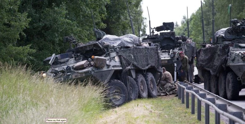 ΝΑΤΟ: “Saber Strike 18″… καραμπόλα Stryker του US Army με τραυματίες!